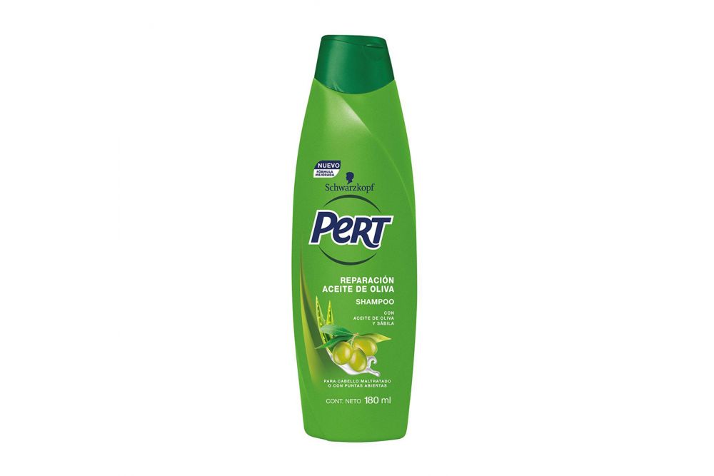Shampoo Pert Aceite-Olivo 180 ml.