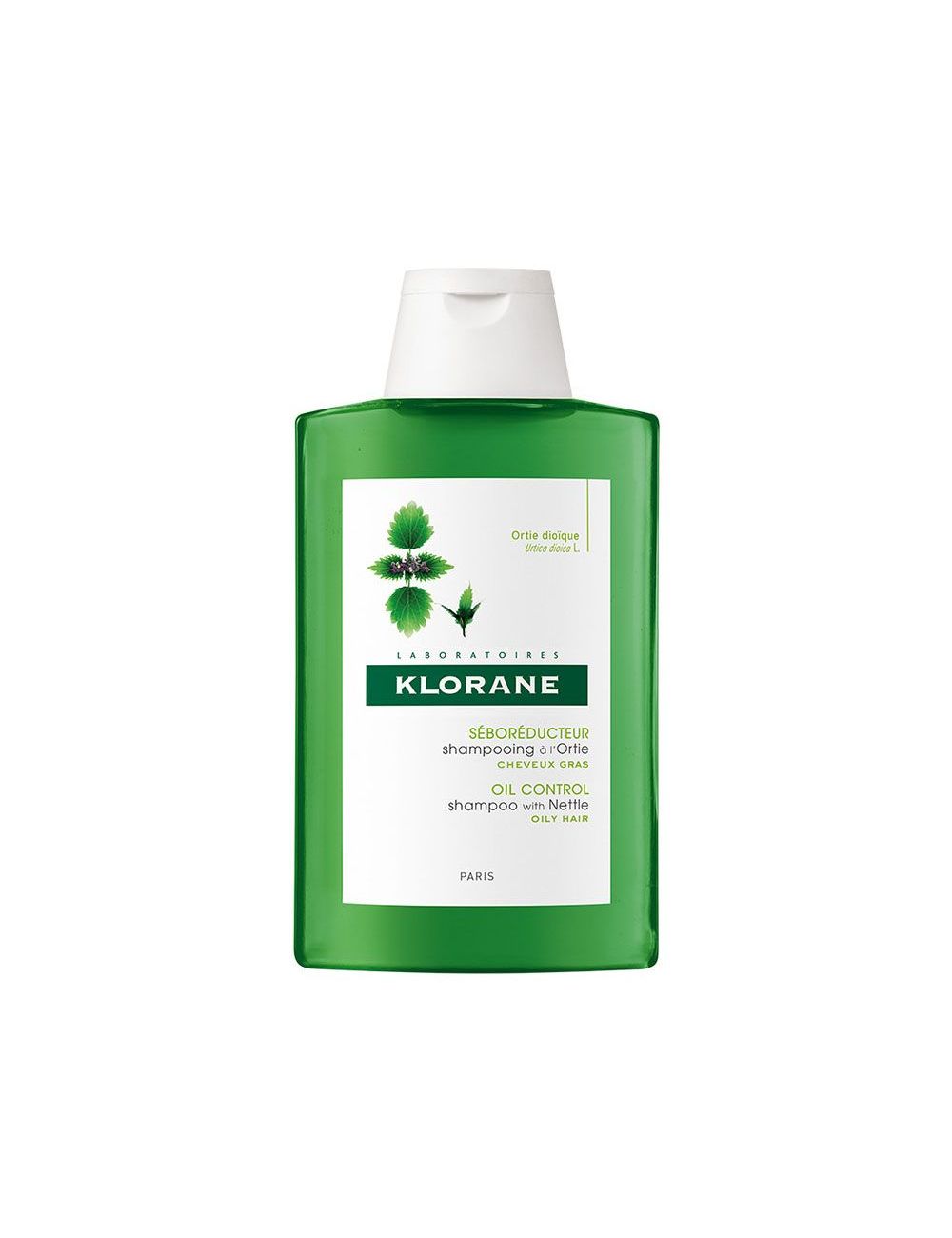 Shampoo Klorane Ortiga Cab Gras 200 ml.