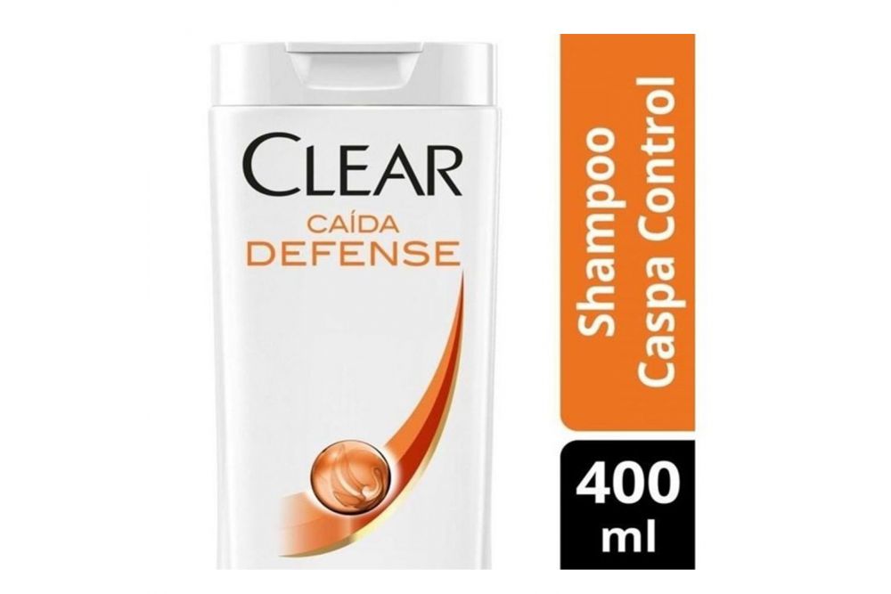 Shampoo Clear Femenino Control Caída Botella Con 400 mL