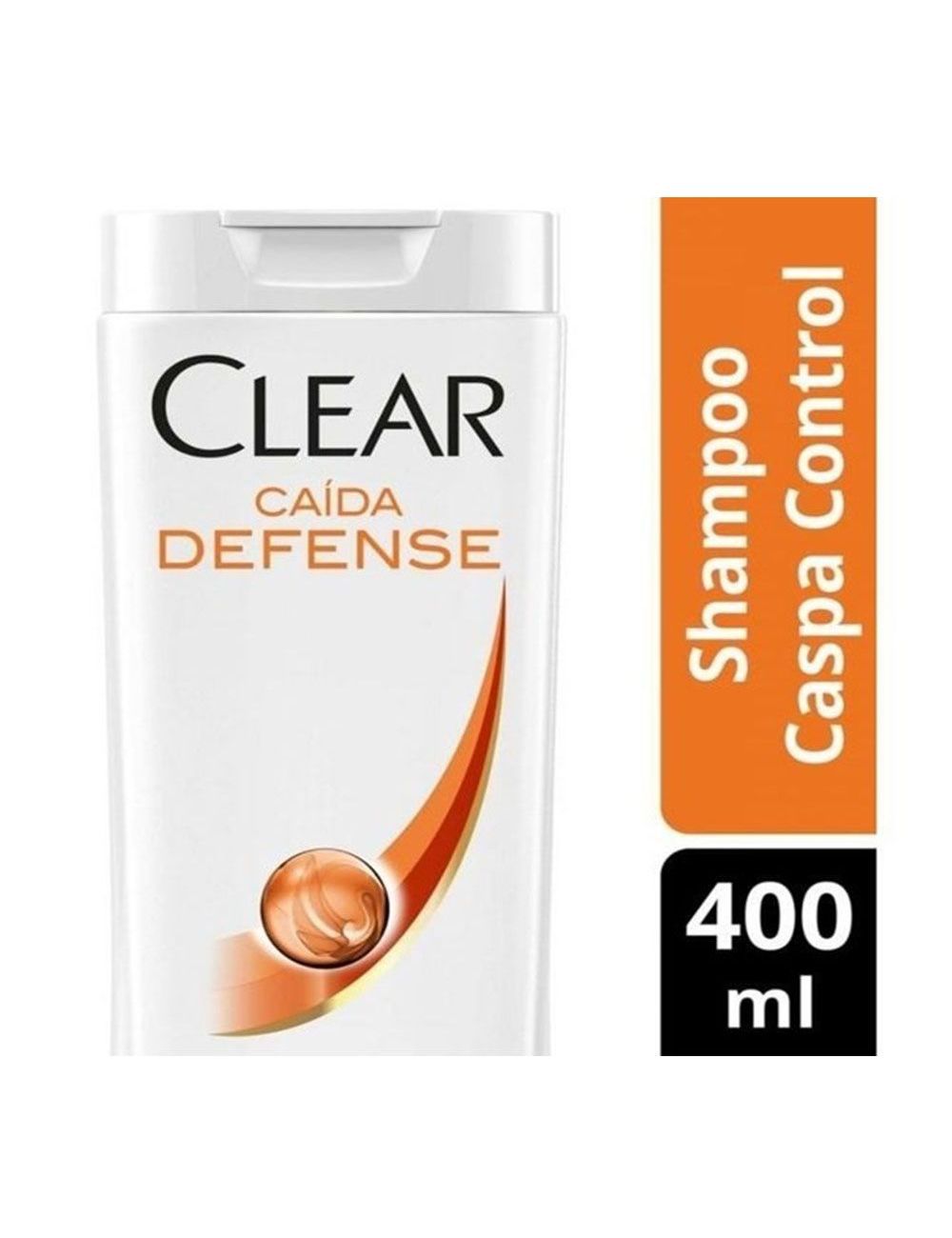 Shampoo Clear Femenino Control Caída Botella Con 400 mL