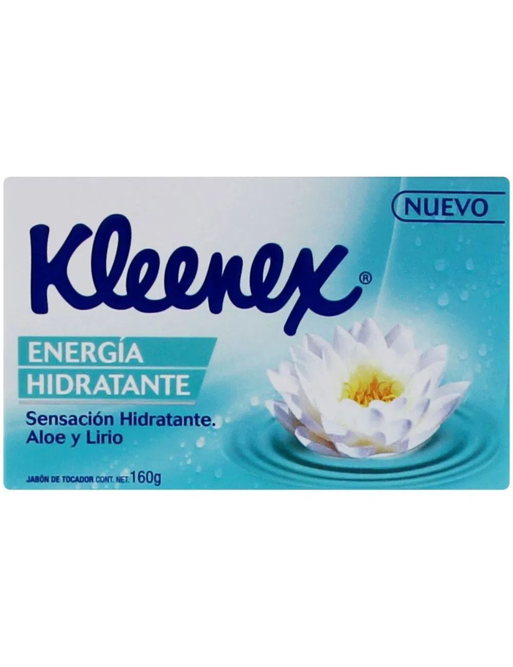 Jabón Kleenex Energia Hidrat 160