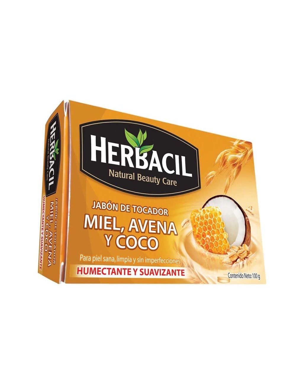 Jabón Herbacil Miel Aven Coco 10