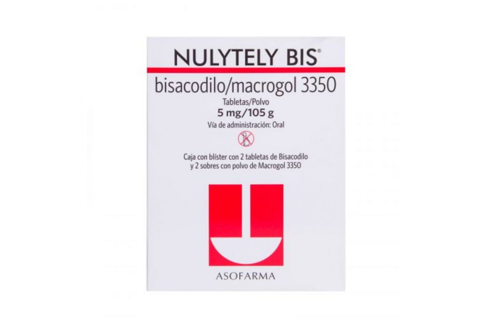 Nulytely B 5 mg/105 g Caja Con 2 Tabletas Y 2 Sobres Con Polvo