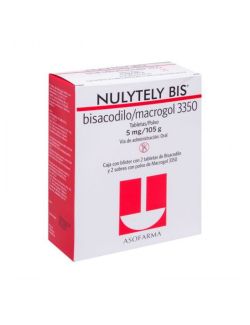 Nulytely B 5 mg/105 g Caja Con 2 Tabletas Y 2 Sobres Con Polvo