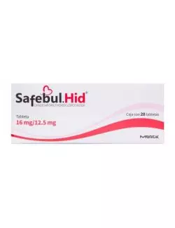 Safebul Hid 16 mg/12.5 mg Caja Con 28+14 Tabletas