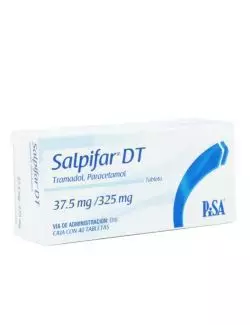 Salpifar Dt 37.5 mg /325 mg Caja Con 40 Tabletas