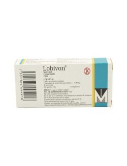 Lobivon® 5 mg (Nebivolol) | 56 Comprimidos | Menarini
