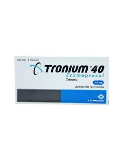 Tronium 40 mg Caja Con 14 Cápsulas