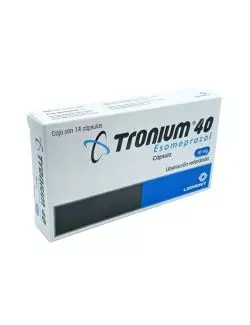 Tronium 40 mg Caja Con 14 Cápsulas