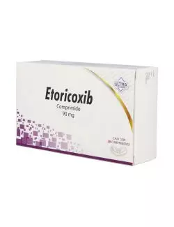 Etoricoxib 90 mg Caja Con 28 Comprimidos