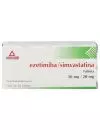 Ezetimiba/Simvastatina 10 mg/20 mg Caja Con 28 Tabletas