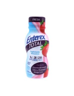 Enterex Total Sabor Fresa Botella Con 237 mL