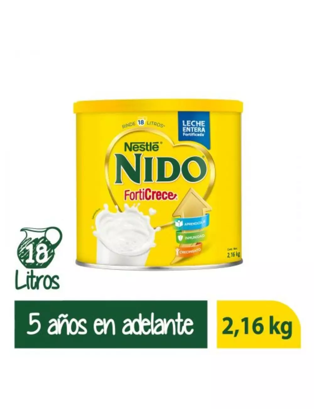 Nido Clasica Lata Con 2.16 Kg