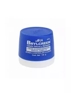 Brylcreem Azul Crema Acondicionadora Para Cabello Tarro + Jabón Neutro