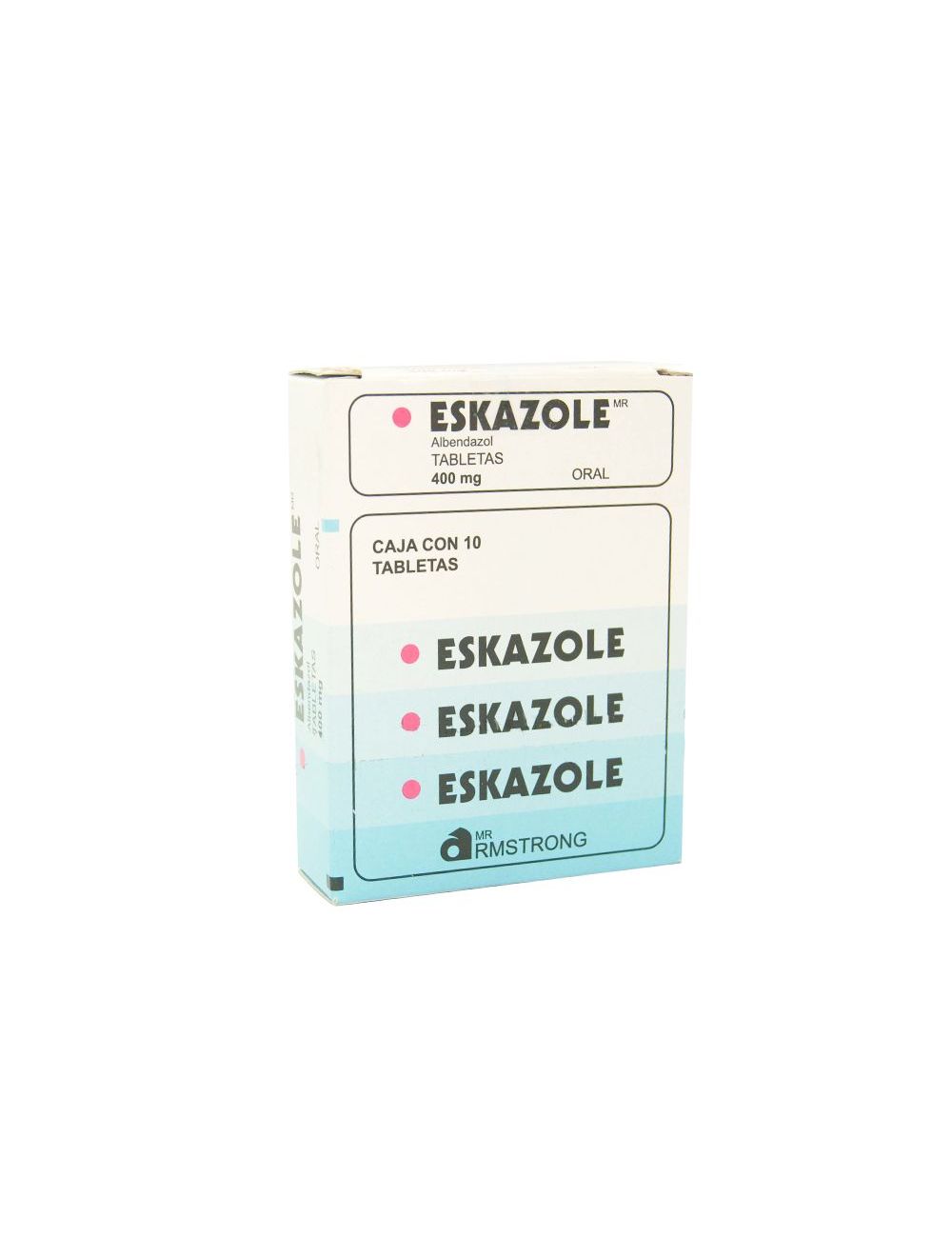 Eskazole 400 mg Caja Con 10 Tabletas