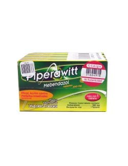 Piperawitt NF 500 mg Empaque Con 4 Cajas Con 1 Tableta Cada Una