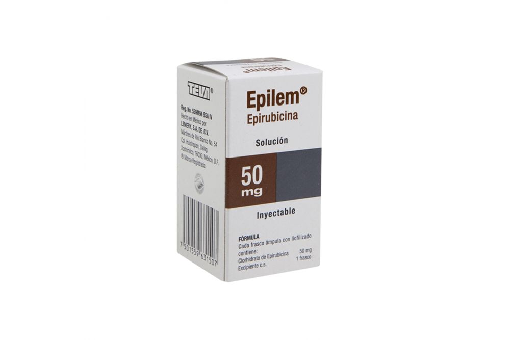 Epilem 50 mg Caja Con 1 Frasco Ámpula
