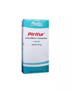 Pirifur 500 mg Caja Con 24 Comprimidos RX2