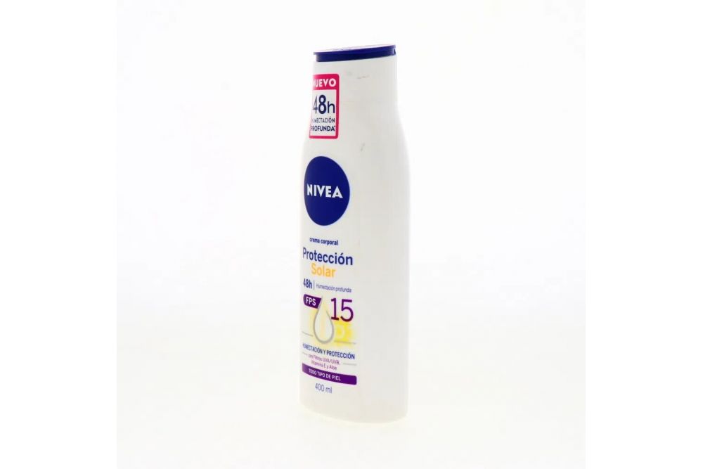 Nivea Protección UV Todo Tipo De Piel Botella Con 400mL