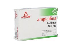 Ampicilina 500 mg Caja Con 20 Tabletas - RX2