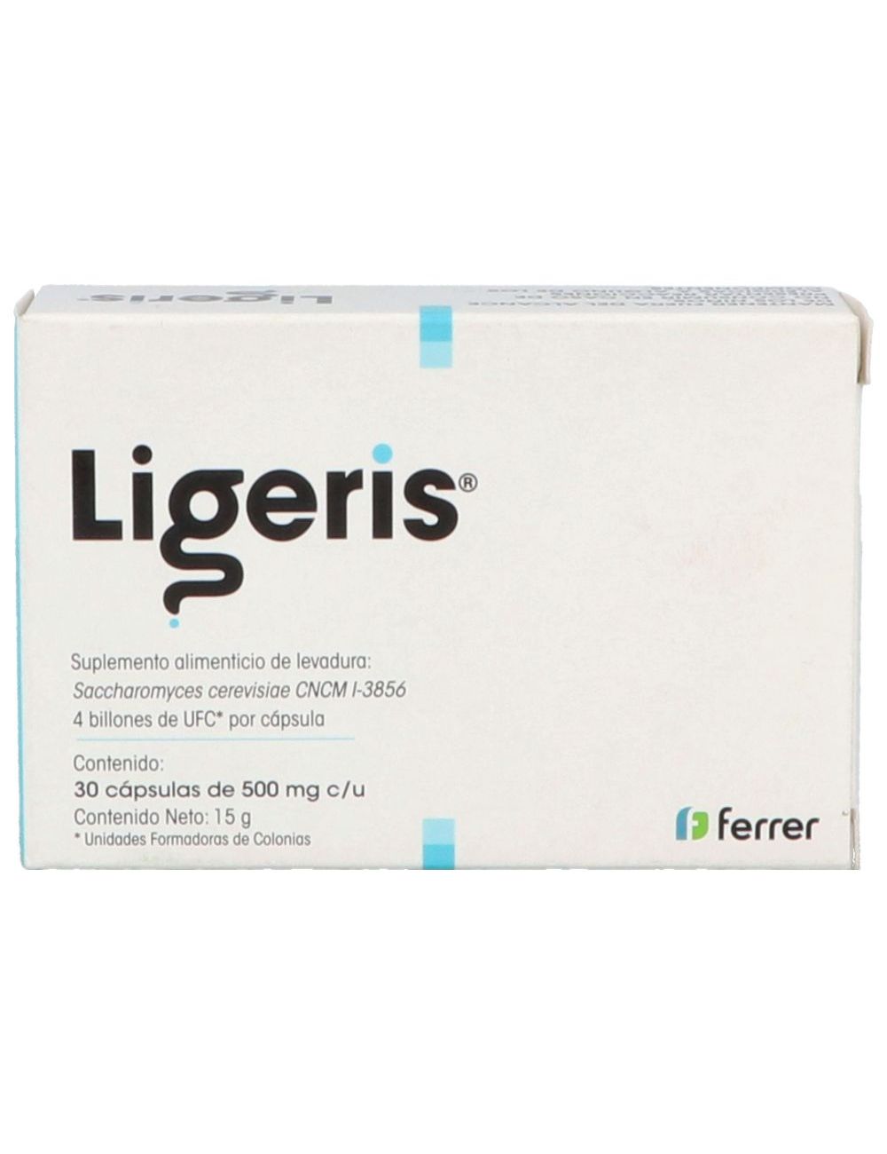 Ligeris 500 mg Caja Con 30 Cápsulas