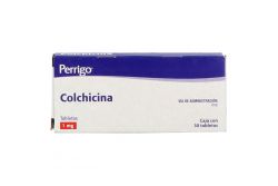 Colchicina 1 mg Caja Con 30 Tabletas