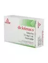 Diclofenaco Solución Inyectable 75 mg/3 mL Caja Con 2 Ampolletas