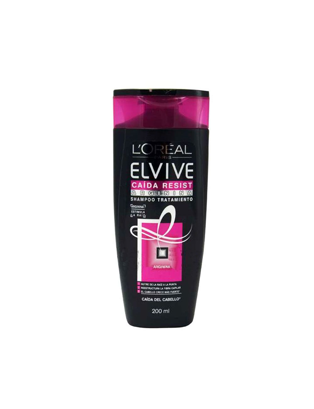 ELVIVE CAIDA RESIST ARGININA SHAMPOO FRASCO CON 200 ML
