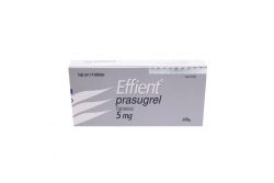Effient 5 mg Caja Con 14 Tabletas