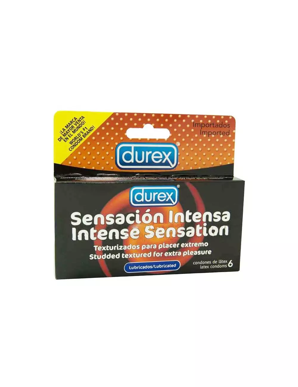 Durex Preservativos Sensación Intensa Caja Con 6 Piezas