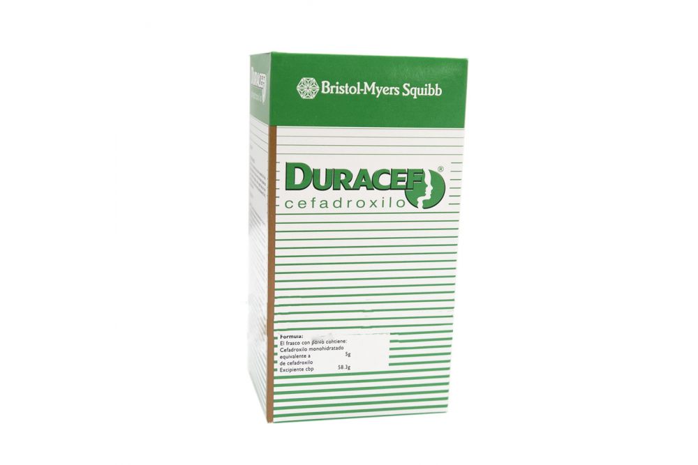 Duracef Suspensión 250 mg/ 5 mL Frasco Con Polvo Para 100 mL RX2