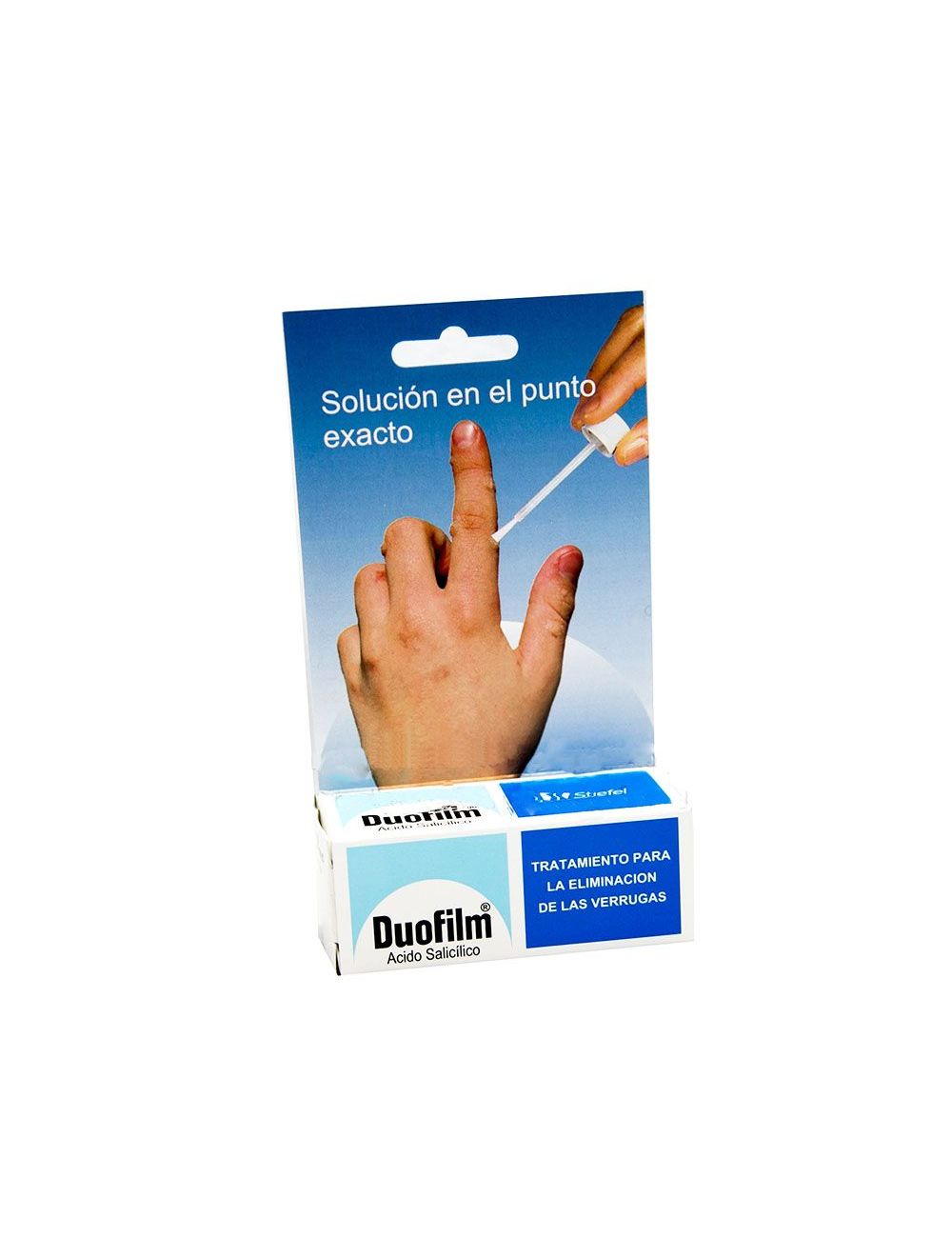 Duofilm Solución Caja Con Frasco Con 15mL y Pincel Aplicador