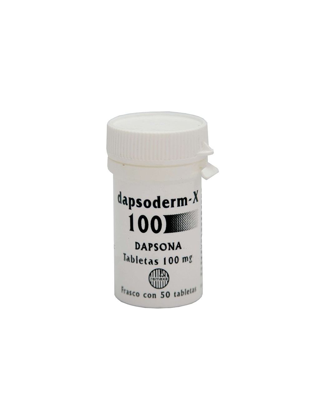 Dapsoderm-X100 100mg Frasco Con 50 Tabletas - RX2