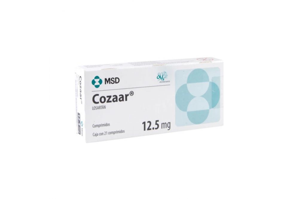 Cozaar 12.5 mg Caja Con 21 Comprimidos