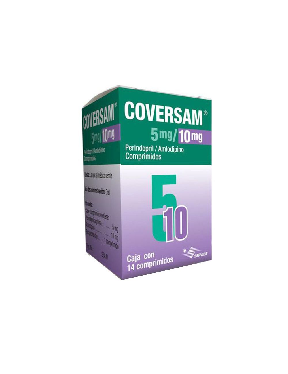 Coversam 5mg/10 mg Caja Con 14 Comprimidos