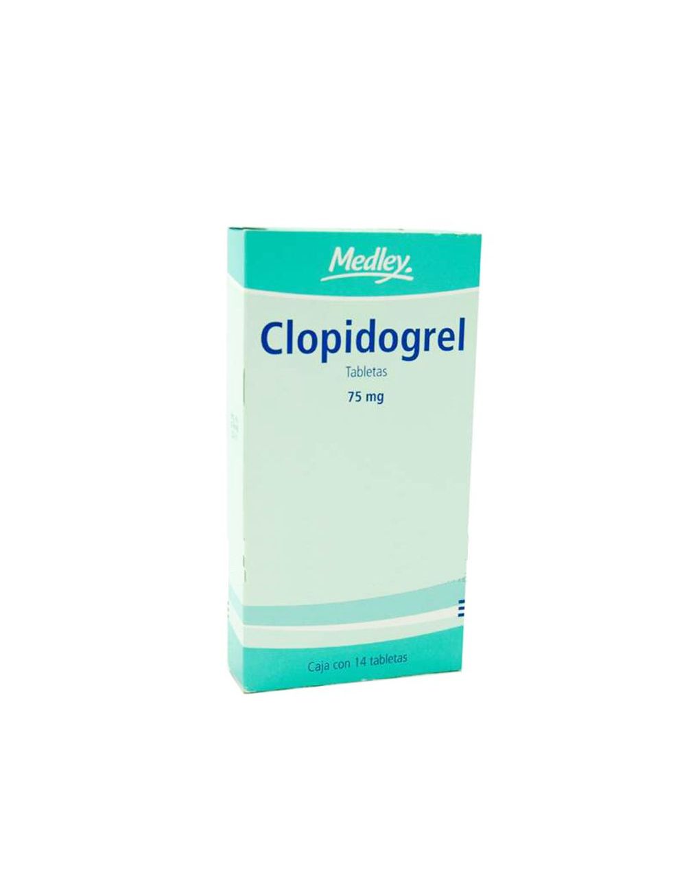 CLOPIDOGREL 75 MG CAJA CON 14 TABLETAS