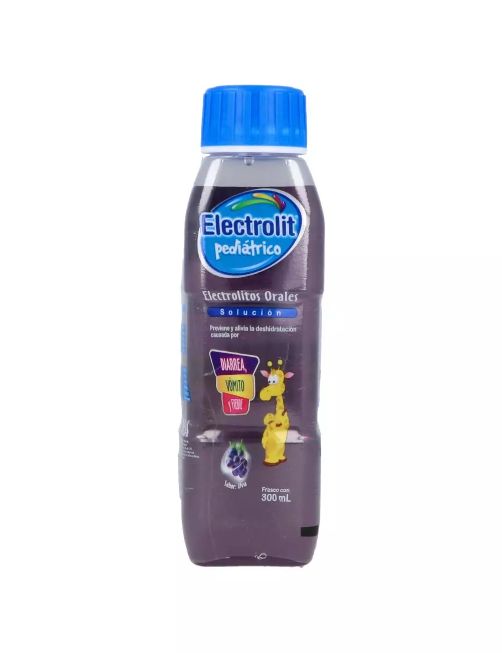 Electrólito Pediátrico Sabor Uva 300 mL