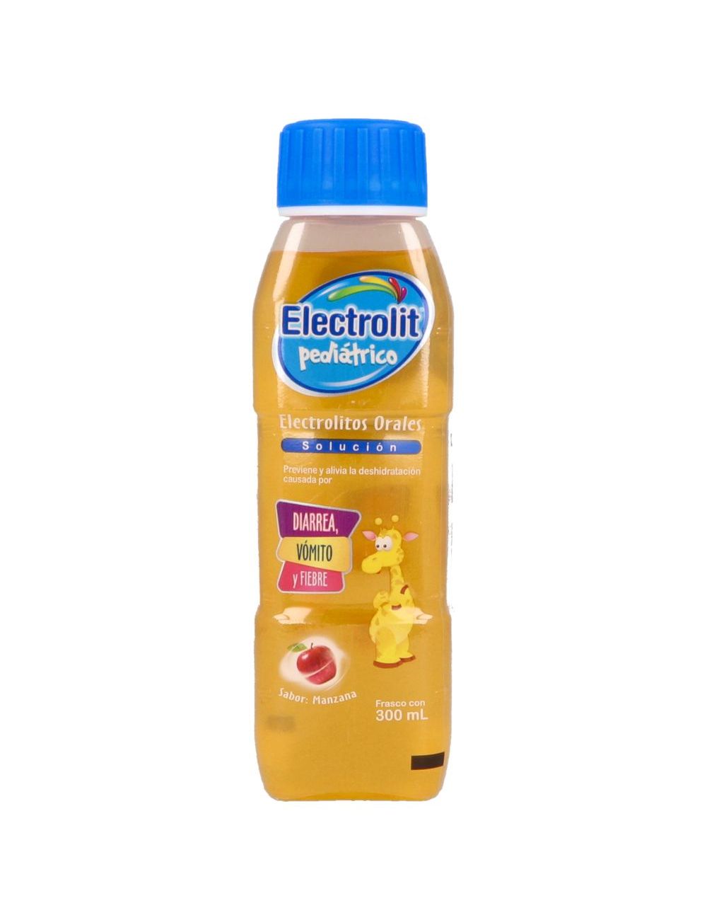 Electrólito Pediátrico Sabor Manzana 300 mL