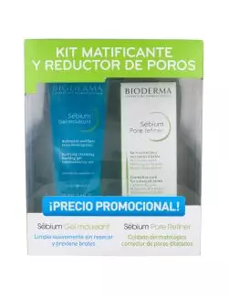 Kit Gel Espumante Sébium 100 mL+ Sébium Pore Refiner 30 mL