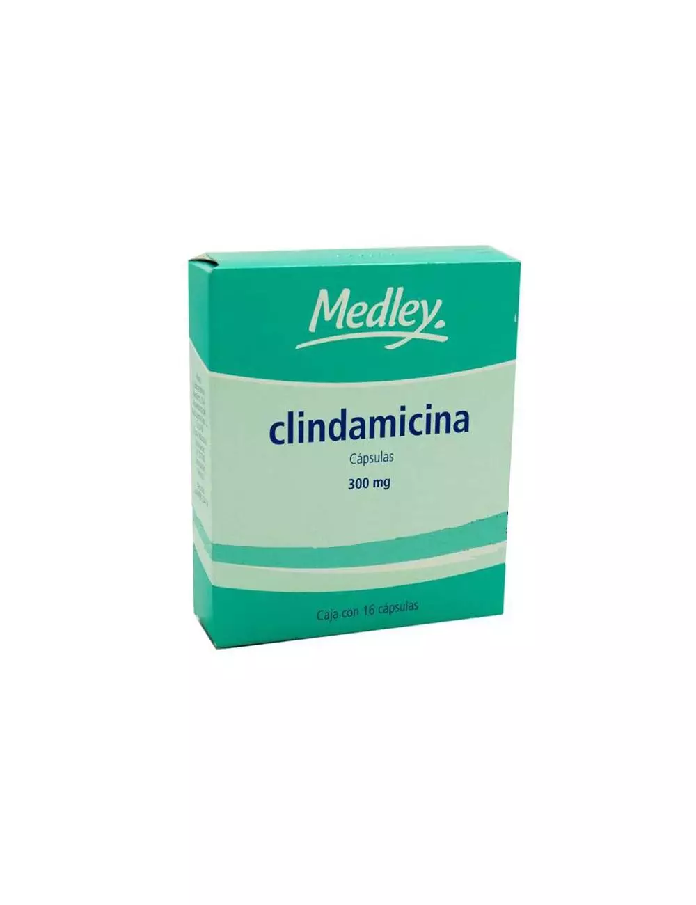 Clindamicina Cápsulas 300 mg Caja Con 16 Cápsulas -RX2