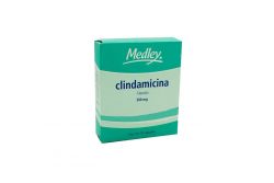 Clindamicina Cápsulas 300 mg Caja Con 16 Cápsulas -RX2