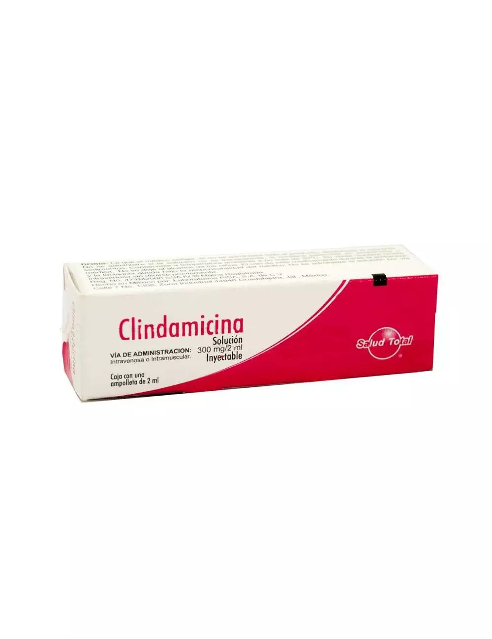 Clindamicina 300mg Caja Con 1 Ampolleta De 2 mL RX2 SDT