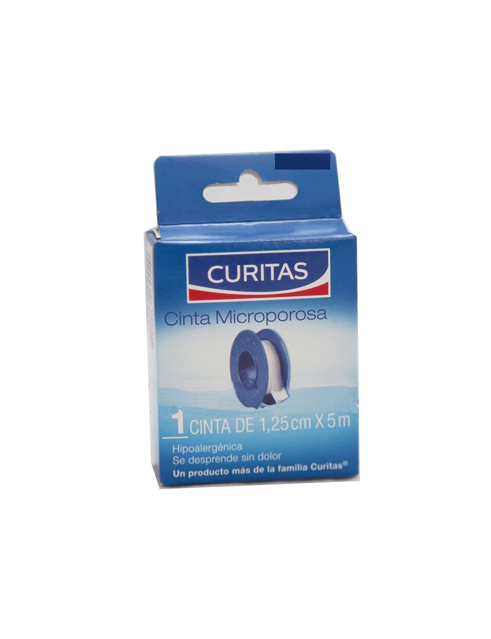 Cinta Microporosa Curitas 1.25cmx5m Caja Con Una Cinta