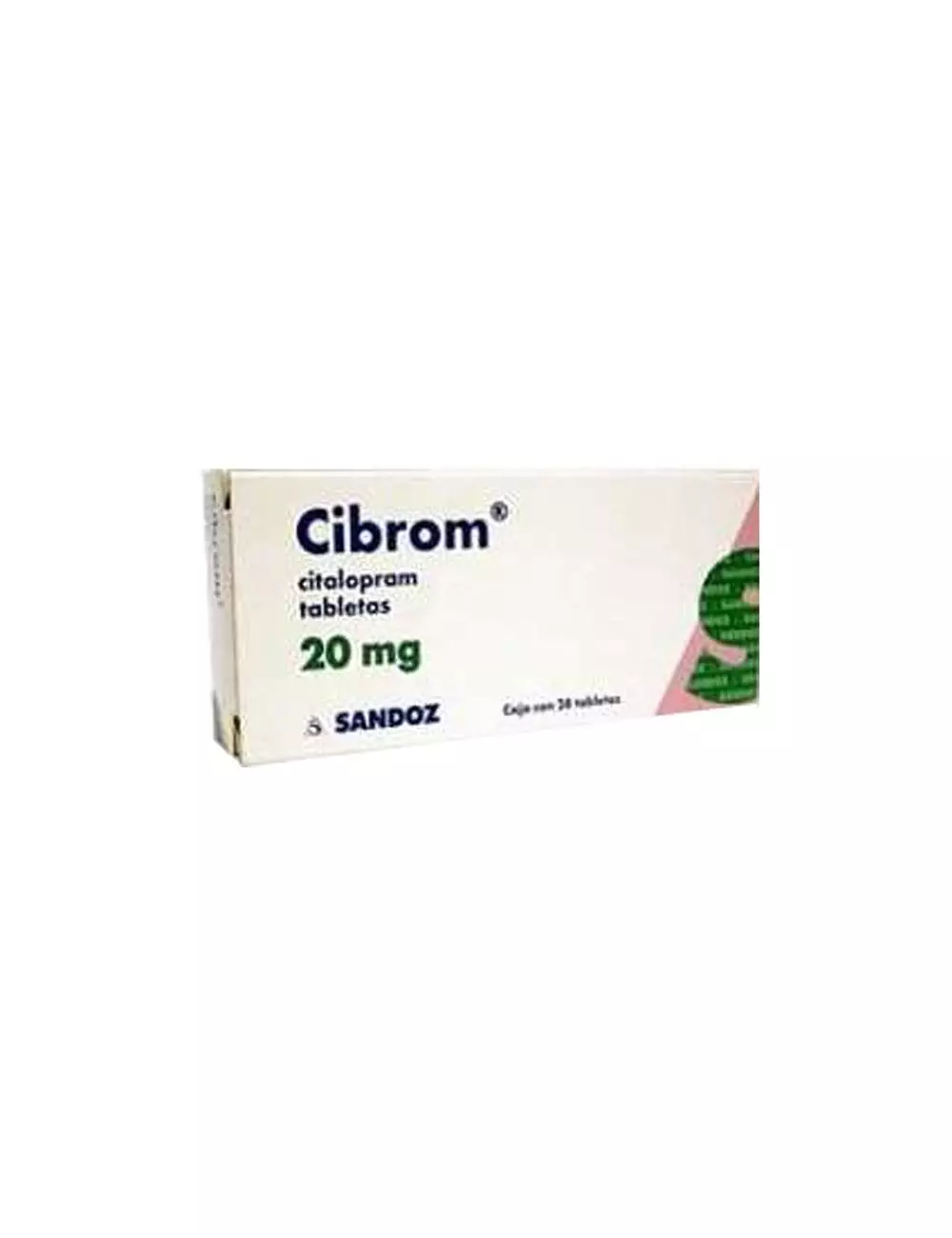 Cibrom 20 mg Caja Con 28 Tabletas