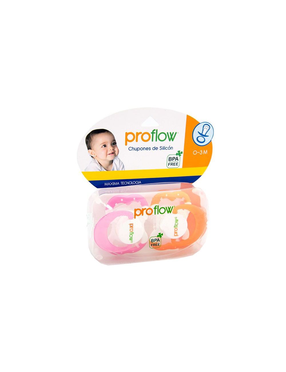 Chupones De Silicón Para Bebés De 0-3 Meses - Cuidados Bebé