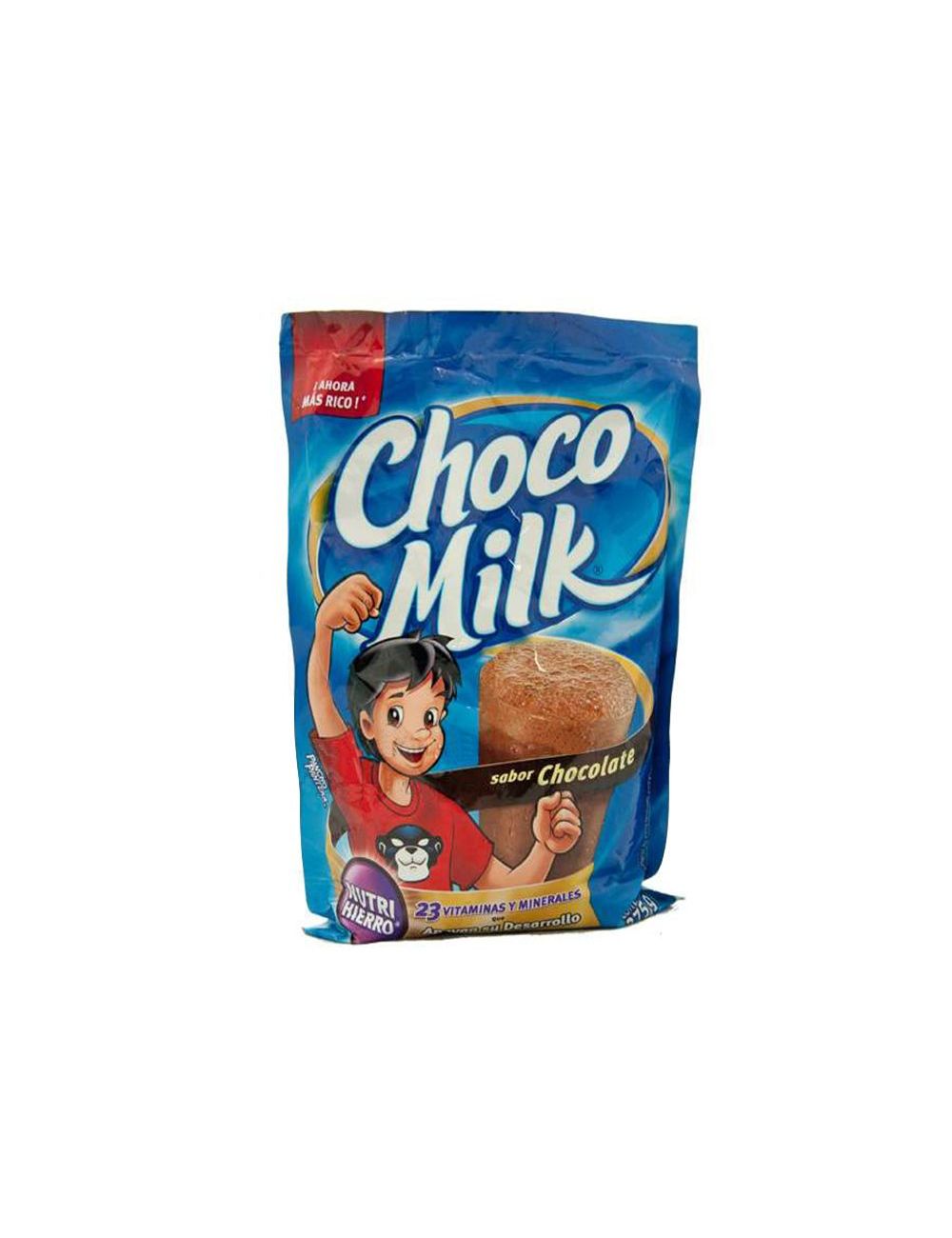 CHOCOMILK SABOR CHOCOLATE BOLSA CON 375 G