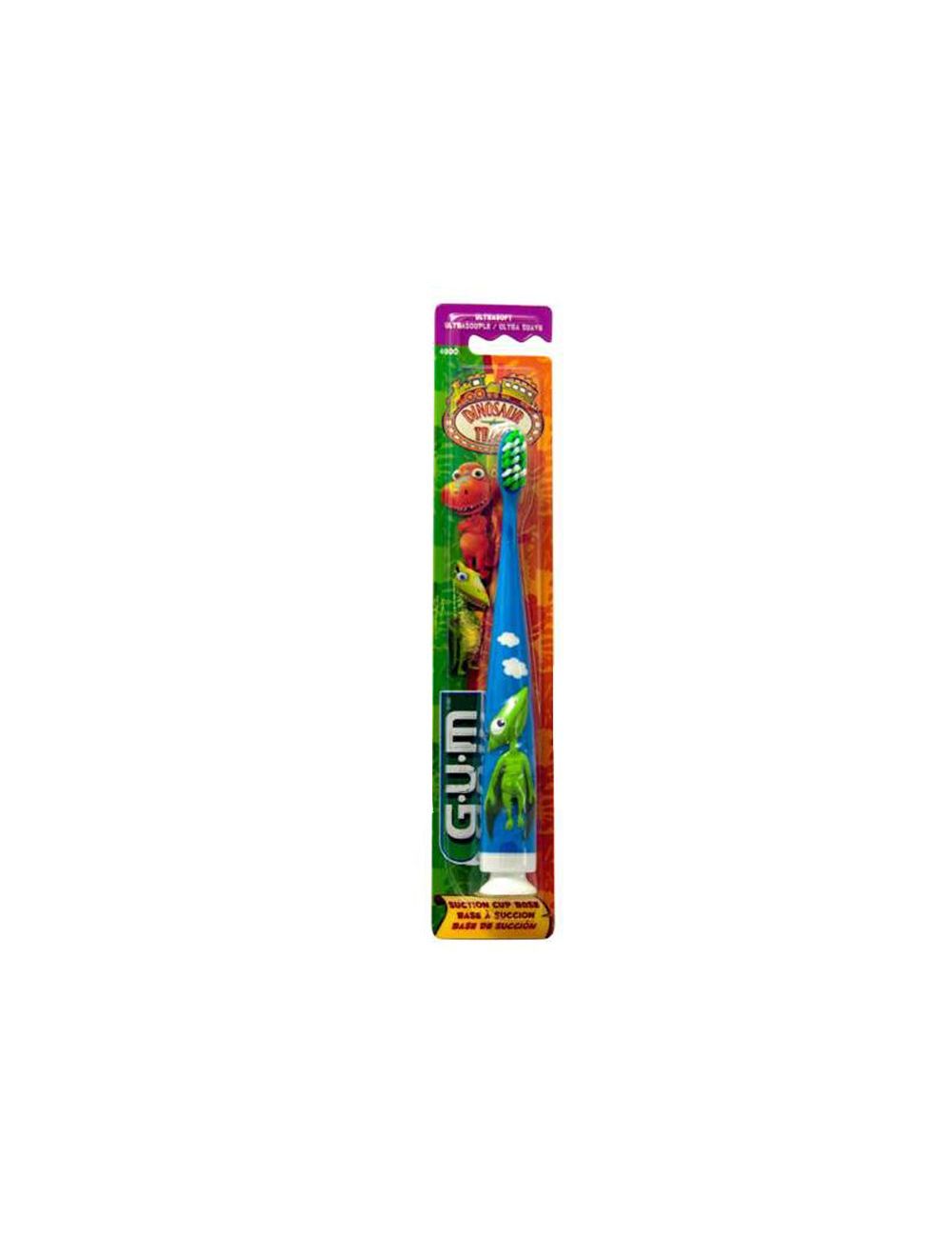 Cepillo Dental Infantil Gum Dinotren Ultra Suave Empaque Con 1 Pieza