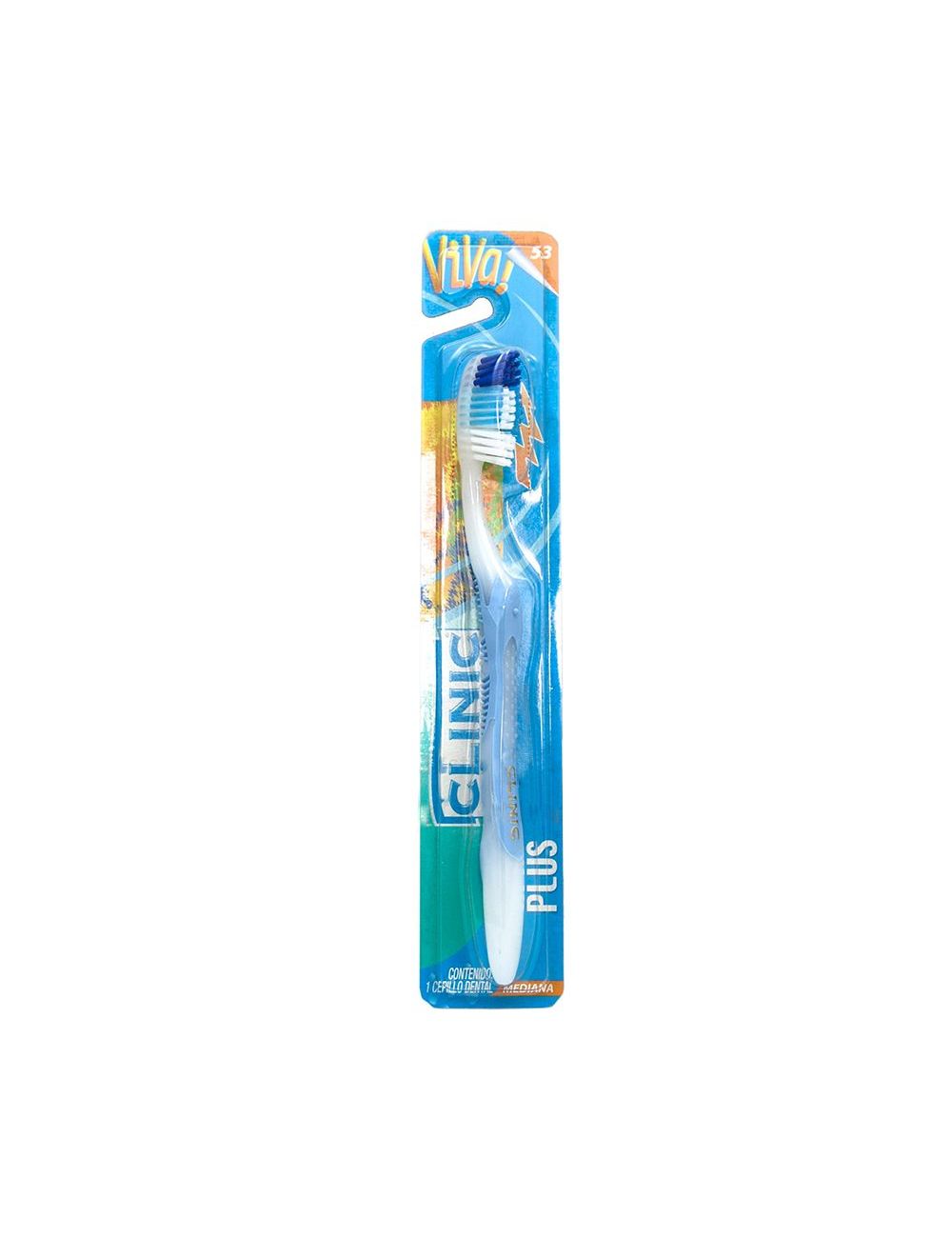 Cepillo Dental Clinic Viva Plus AD Mediano