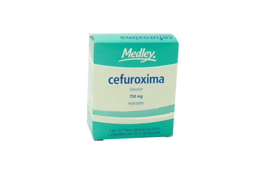 Cefuroxima 750 mg solución inyectable -RX2