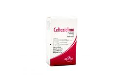 Ceftazidima Solución Inyectable 1g Frasco Ámpula -RX2